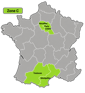 Carte ZONE C